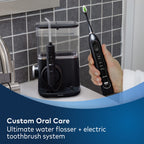 Waterpik Complete Care 9.0 Sonic Electric Toothbrush with Water Flosser & Fresh Mint Whitening Refill Tablets (30 Count) - For Use with Boost or Whitening Water Flosser