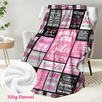 PVDSAVE Sister Birthday Gifts, Best Sister Ever Blanket 50"x60"