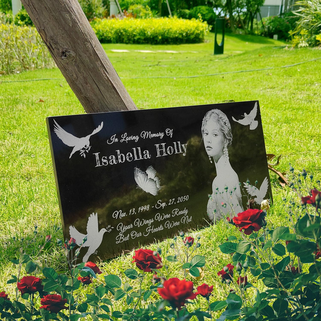 Personalized Grave Markers, Headstones for Graves, Human Memorial Stones