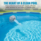 CVILL P6H1317 Pool Inlet and Outlet Filter Replacement Kit for INTEX and for Coleman Pools Above Ground Pool Filters
