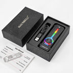 Flat EDC Rechargeable Tactical Flashlight, UV Magnetic Small Work light