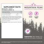 Mountain Peak Nutritionals Acid Assist Formula Heartburn Relief 90ct
