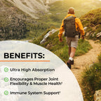 Turmeric Curcumin with Black Pepper Extract 1500mg - High Absorption Ultra Potent Turmeric Supplement with 95% Curcuminoids and BioPerine - Non GMO Tumeric Capsules for Joint Support - 45 Capsules