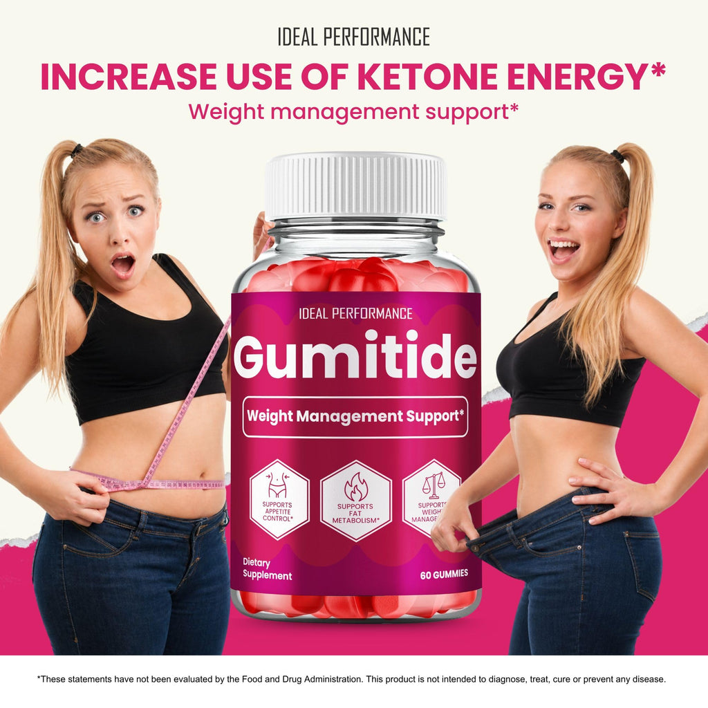 IDEAL PERFORMANCE Gumitide Gummies, Gumitide Gummy Reviews (3 Pack)