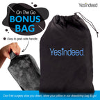 YESINDEED Brazilian Butt Lift Pillow + Back Support Cushion – Dr. Approved BBL Foam Pillow with Carrying Bag for Post Surgery Recovery – Comfortable and Firm Cushions Set