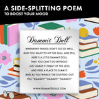 Dammit Doll - Limited Edition - Dammit Book Garden Doll - Stress Relief, Gag Gift