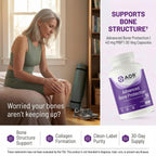 AOR Advanced Bone Protection 40mg MBP – 30 Vegetarian Capsules, 30-Day Supply for Bone Mineral Density & Collagen Formation, Daily Nutritional Support