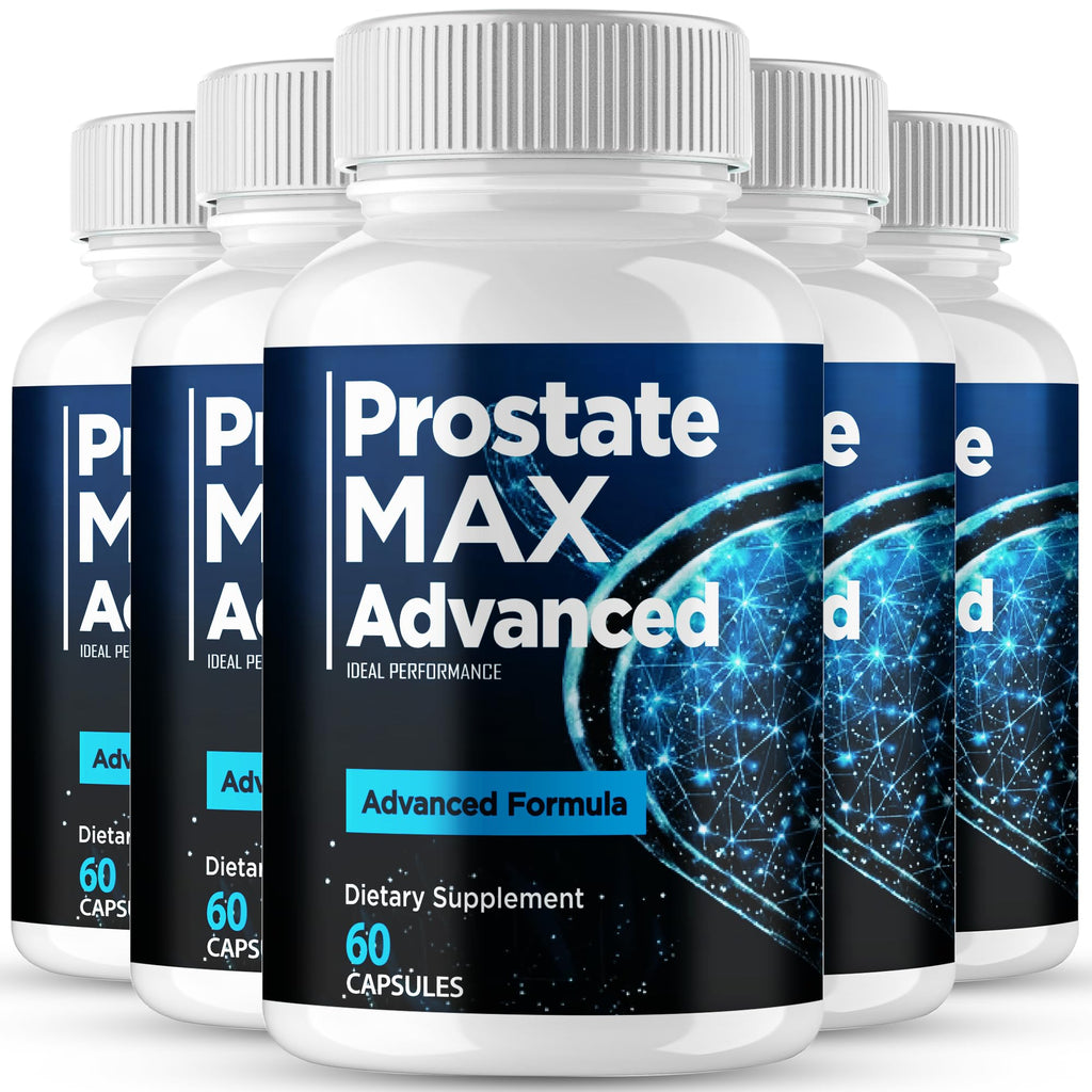 Prostate Max Supplement, Prostate Max Advanced Capsules for Men - Maximum Strength for Daily Wellness & Comfort, All Natural, ProstateMaxAdvanced Pills Reviews (5 Pack)