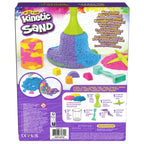 Kinetic Sand, Squish N’ Create Playset with 13.5oz Blue, Yellow & Pink Play Sand, 5 Tools, Sensory Toys for Kids Ages 3 and up