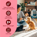 Fresh Step Advanced Extreme Clump Multi Cat Clumping Litter, 18.5 lb., 2 Pk
