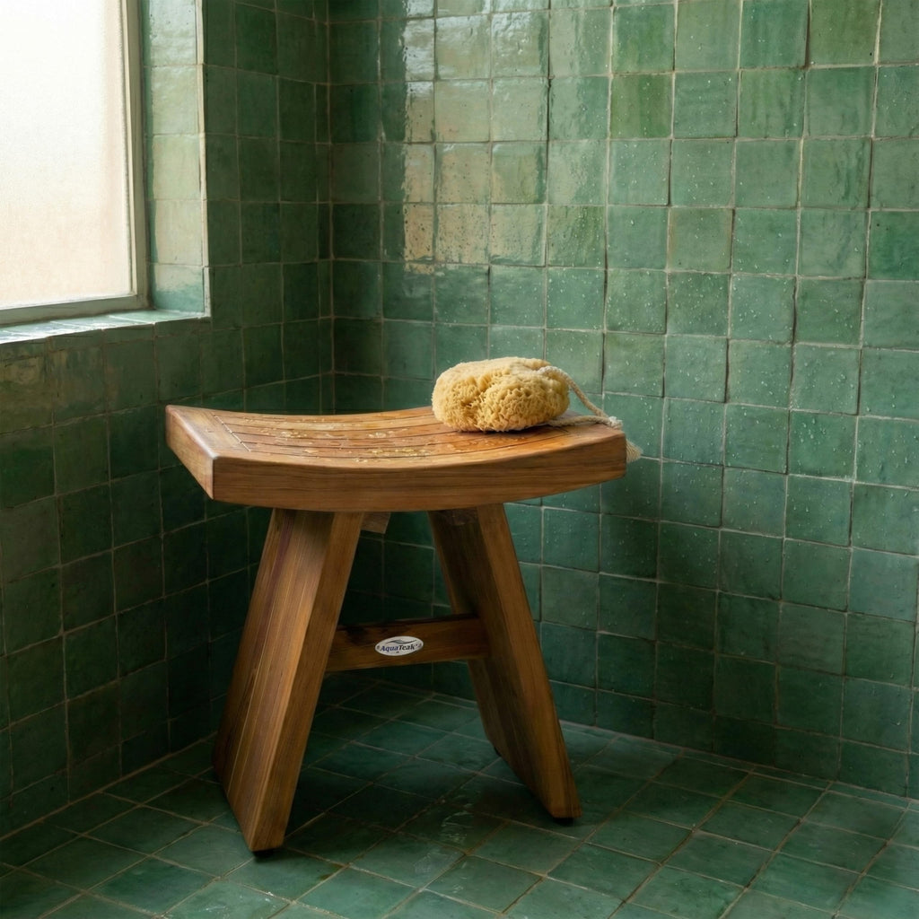 AquaTeak The Original 18" Asia Teak Shower Bench