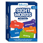Skillmatics Flash Cards - 500 Sight Words for Preschool (Pre-K), Kindergarten, 1st, 2nd, 3rd Grade Gifts, Includes The Dolch & Fry Word List & 6 Unique Games