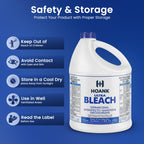 (6 Gallons) - Liquid Chlorine Bleach, for Laundry, Household and Commercial Cleaning, Multipurpose Cleaner, 1 Gallon Jugs. Ready to Use.