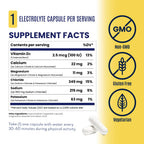 SaltStick Electrolyte Capsules with Vitamin D - 200 Electrolyte Pills for Running, Endurance Sports Nutrition, Salt for Dehydration - No Sugar, Gluten Free Hydration Tablets