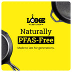 Lodge Pre-Seasoned Cast Iron Skillet, PFAS-Free, 12 Inches