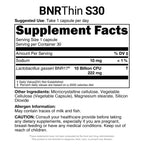 AceBiome BNRThin S30, Lactobacillus Gasseri BNR17, 10 Billion CFU Guaranteed, 90 Capsules (90 Serving, 3 Packs of 30)