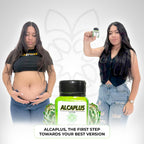 Alcaplus Original Natural Weight Loss Pills for Women Detoxifying and Controlling Appetite, Herbal Supplement with Artichoke, Eggplant, Spirulina, Green Tea, and Glucomannan Lose Weight Fast for Woman