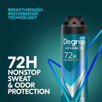 Degree Antiperspirant Deodorant Dry Spray Cool Rush 3.8 oz 3 Count