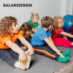 BalanceFrom Puzzle Exercise Mat 1/2' Thick, EVA Interlocking Foam Floor Tiles for Home Gym, Mat for Home Workout Equipment, Floor Padding for Kids, Gray, 24 in x 24 in x 1/2 in, 48 Sq Ft - 12 Tiles