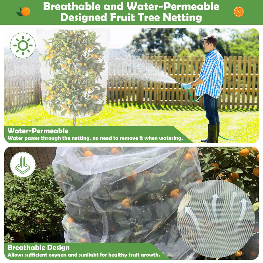 4Ft x 6Ft Blueberry Bush Netting Cover,Bird Netting for Blueberry Bushes