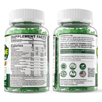 Liposomal Sulforaphane Supplement, Broccoli Gummies, Broccoli Sprouts Extract w/Myrosinase, Omega-3, Vitamin C, E for Kids 4+ & Adults, Supports Cognitive, Brain, Cellular Health, Antioxidant, 120 Cts
