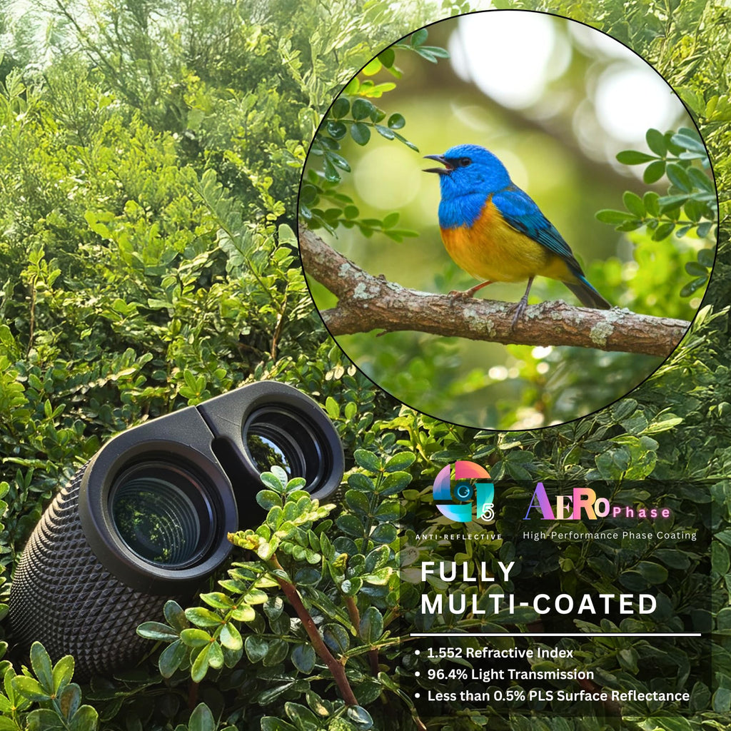 Hontry 10x25 Compact Binoculars for Adults and Kids