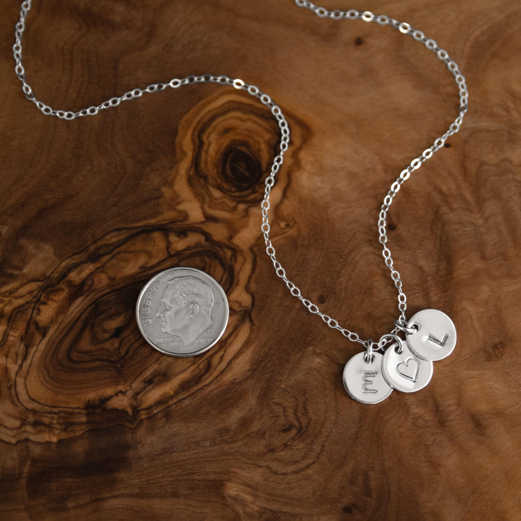 EFYTAL Initial Necklaces for Women, 14K Gold/Sterling Silver, Custom Gift