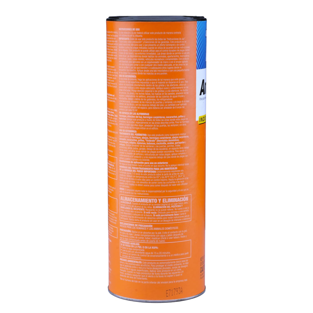 TERRO Ant Dust Powder Killer for Indoors and Outdoors - Kills Ants, Fire Ants, Roaches, Spiders, and Other Insects - T600 - Up to 8 Months Protection - Easy to Use