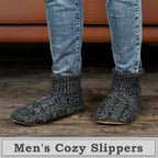 The Metluks Mens Slipper Socks Christmas Stocking Stuffers Cozy Gift 12-13