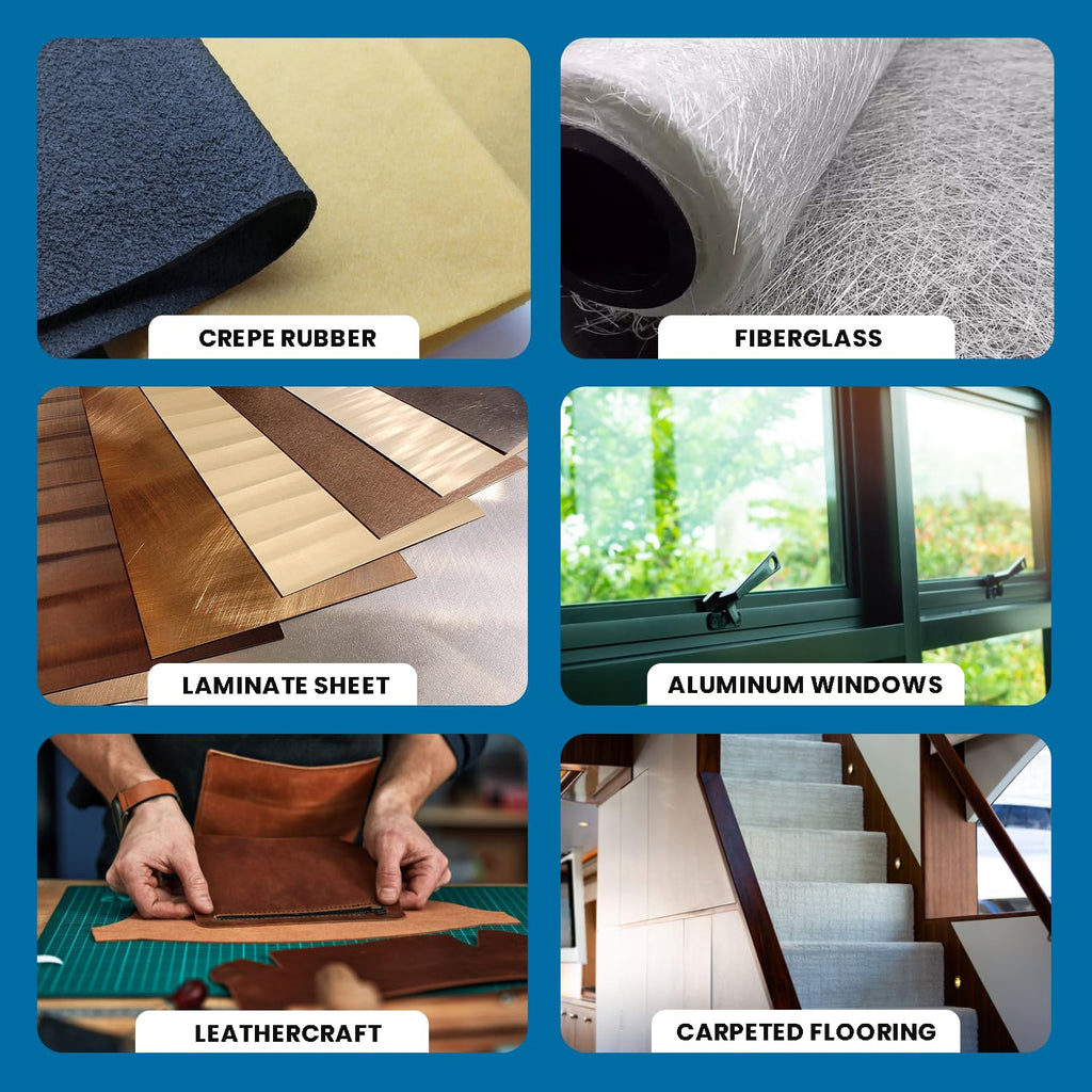 S-18 All-Purpose Adhesive, 16 oz. can - Multi-Purpose, Rubber, Metal, Leather, Felt, Wood, Neoprene, Glass, Flexible, Waterproof, Long Lasting - RH Adhesives