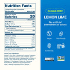 Liquid I.V. Sugar Free Hydration Electrolytes, Lemon Lime, 14 Count