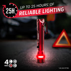 Energizer R-300 LED Flashlight Emergency Safety Light, Bright IPX4 Water Resistant Flash Light, Durable Emergency Light for Hurricane Preparedness, Batteries Included