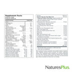 NaturesPlus Source of Life - 90 Tablets - Multivitamin & Mineral Supplement with Concentrated Whole Foods - Gluten Free, Vegetarian - 30 Servings