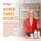 MaryRuth's Multivitamin + Hair Growth Gummies | with Lustriva® | Biotin 10000mcg | B Vitamins | Formulated for Thicker Hair, Wrinkles, Fine Lines, Skin Care | Ages 18+ | 30 Servings