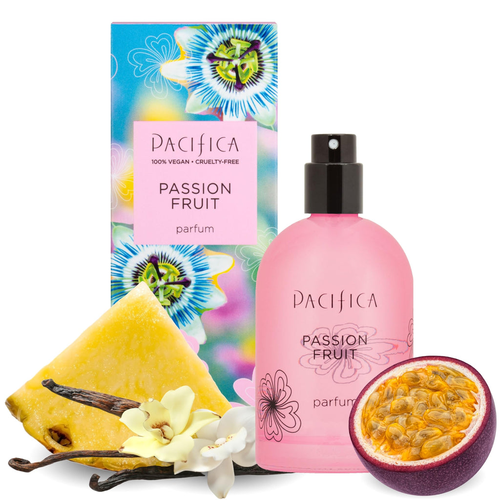 Pacifica Passion Fruit Perfume ��� Tropical Fruity Floral Clean Perfume for Women with Passionfruit, Pineapple & Vanilla, Vegan, Non-Toxic, Beachy Summer Scent (2 fl oz)