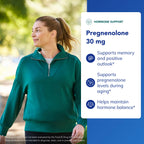 Pure Encapsulations Pregnenolone - 30 mg - Hormone Support - Memory Support & Brain Supplement* - Gluten Free & Vegan - 180 Capsules