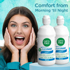 Opti-Free Puremoist Multi-Purpose Contact Lens Solution with Lens Case, 20 Fl Oz (pack of 2- 10oz bottles)