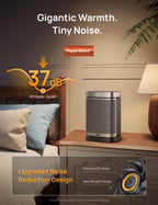 DREO Space Heater, Portable Electric Heaters for Indoor Use with Thermostat