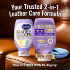 Leather CPR Cleaner & Conditioner 18oz - Cleans, Conditions, Restores & Protects Leather Furniture, Handbags, Car Seats, Interior, Jackets, Boots, Purses, Shoes, Couch, Saddles, Tack & More