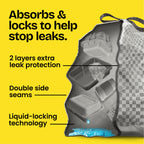 Glad ForceFlex MaxStrength LeakGuard Trash Bags, 13 Gal, Fresh Air, 90 Ct (Package May Vary)