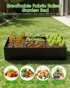 Cucumber Trellis with for Climbing Plants, Garden Trellis with Grow Bags, Metal Plant Trellis with Garden Netting for Vegetables Flowers Fruits (U-4 Arches)