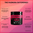 PADMURA Organic Beet Root Powder Capsules 1800mg - Healthy Blood Pressure & Happy Heart | USDA Organic Certified | Non GMO | Gluten Free | Vegan - 120 Veg Capsules