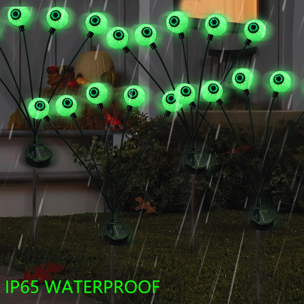 Dazzle Bright 4Pack Halloween Decorations Outdoor Solar Lights