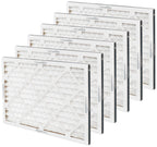 Amazon Basics 14x20x1 Air Filter, MERV 8 AC Furnace Filters, Allergen Control , Electrostatic, Removes Dust Pollen and Lint, 6-Pack (Actual Size: 13.75" x 19.75" x 0.75")