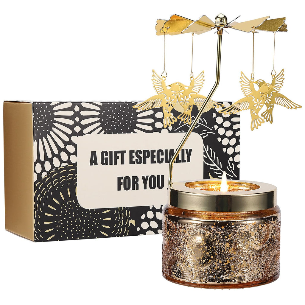 Hummingbird Rotating Candle, Gifts for Women Mom Daughter Sister Wife