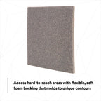 3M Softback Sanding Sponge 02606, 4 1/2 x 5 1/2 in, 20 Pack, Medium Grit, Fast Cutting