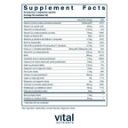 Vital Nutrients - Multi-Nutrients 2 - Citrate/Malate Formula (with Copper and Without Iron) - Multi-Vitamin/Mineral, Potent Antioxidants, Gentle Bioavailable Form - 180 Vegetarian Capsules per Bottle