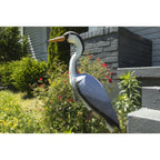 Higdon Outdoors Blue Heron Confidence Decoy for Waterfowl and Ornamental Water Garden, Pond and Landscape Decoration Plus Pest Deterrent
