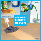 Mr. Clean All Purpose Cleaner,Floor Cleaner for Mopping Home,Bathroom,& Kitchen,Cleaning Liquid for Mop & Bucket,Cleaning Supplies,Multi-Surface Dilutable,Gain,41oz,(Pack of 4)