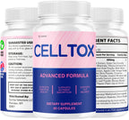 (2 Pack) CellTox Capsules - Official Gut Health Supplement Pills Advanced Premium Formula, Natural CellTox Digestive Support for Overall Health & Wellness Reviews, 120 Capsules for 2 Months